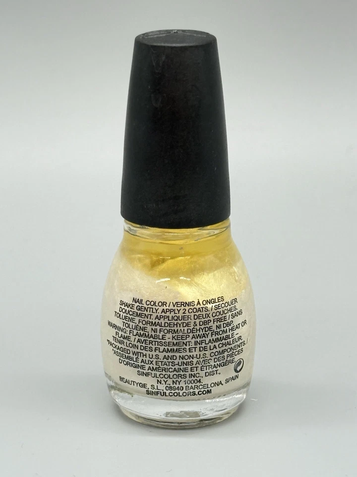 Sinful Colors Professional Nail Polish Lustrous - #112 "Tokyo Pearl" (0.5oz) - Image 3 of 4