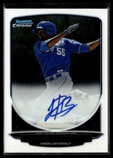 2013 BOWMAN CHROME AUTO JORGE BONIFACIO ROYALS