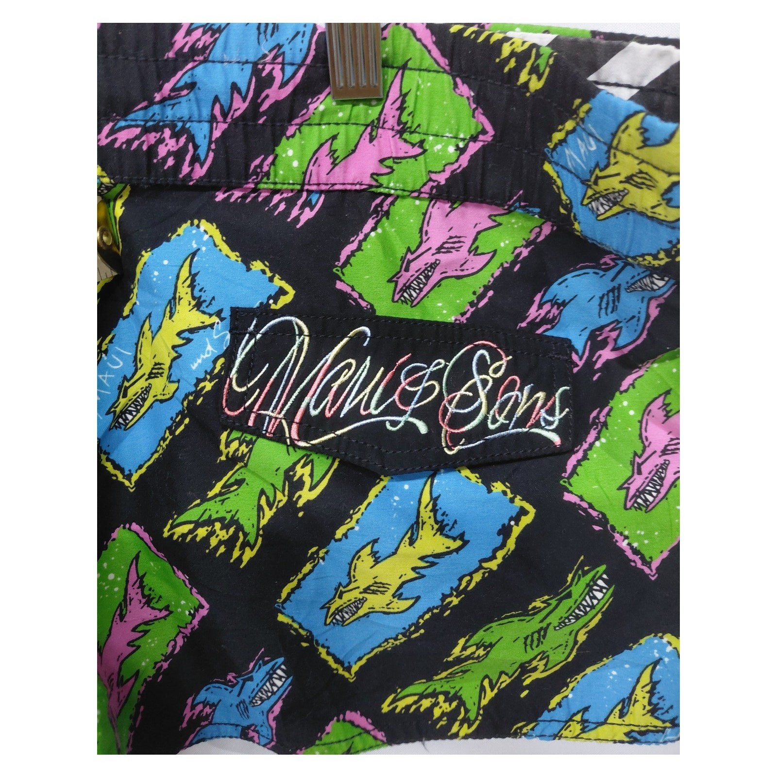 Maui & Sons Graphic Print Shorts Multicolor Size L image 3