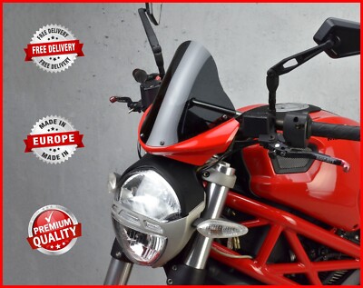 DUCATI MONSTER 1100 2009-13 RACING SCREEN WINDSHIELD