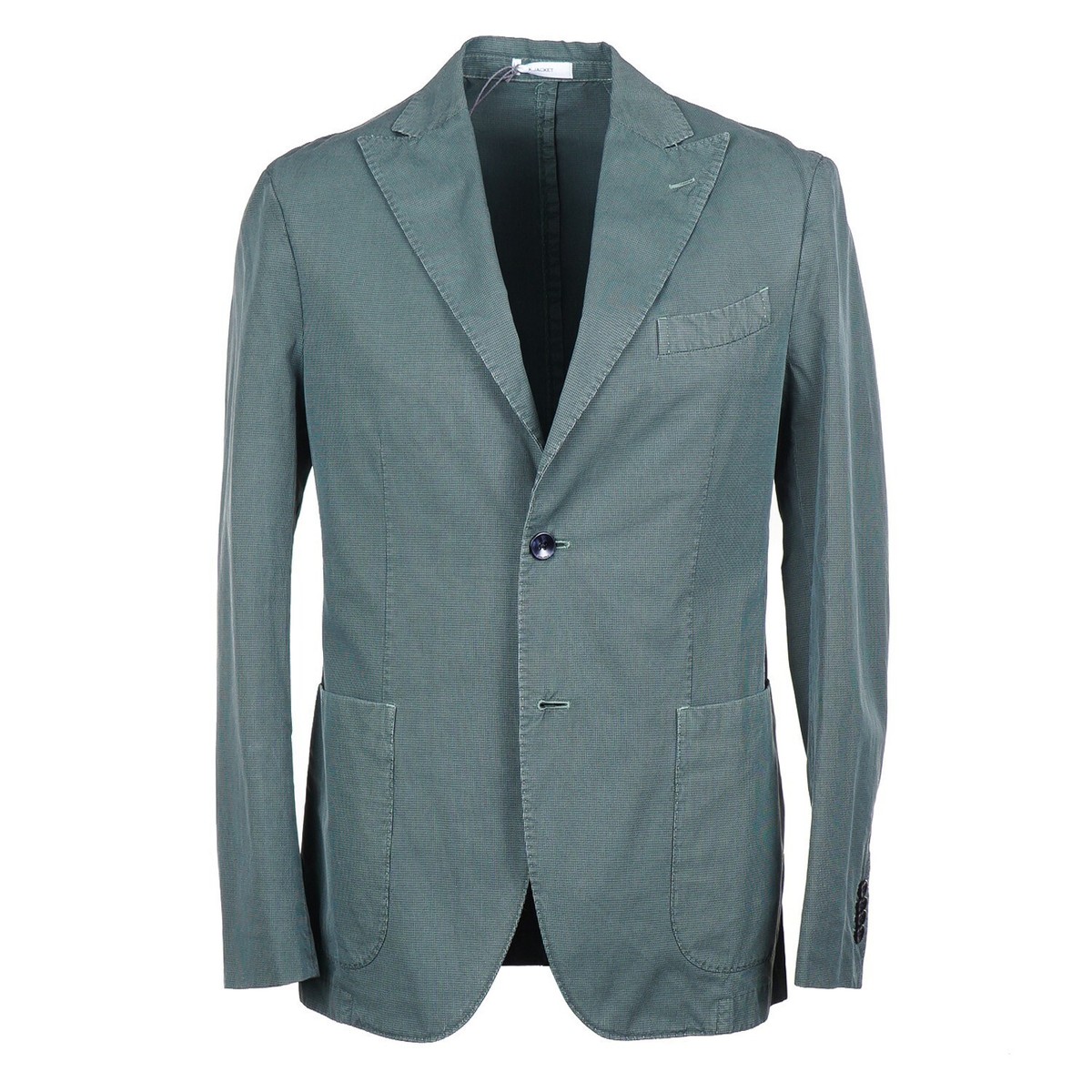 Boglioli Cotton and Silk 'K Jacket' Sport Coat with Peak Lapels 38R (Eu 48)  NWT