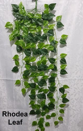 Ghirlanda di edera artificiale piante foglia da traino cespuglio riempitivo felce fogliame giardino erba - Foto 12 di 13