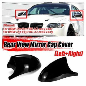 Rear View Side Mirror Caps Replacement M3 Style For BMW E90 E91 E92 E93