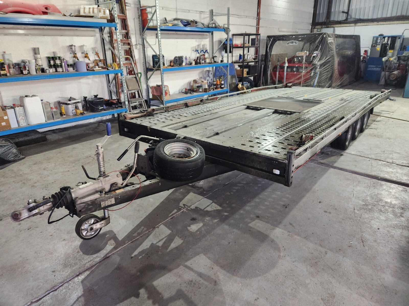 Brian James T6 Trailer 5.5m x 2.22m Long Ramps, Tilt Kit, LEDs, just