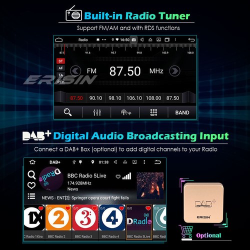 64GB Android 11 Autoradio GPS DAB+DVD Für VW Golf Passat T5 Multivan Peugeot 307 - Bild 8 von 13