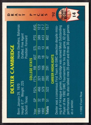 1992 Front Row Draft Picks Basketball -- You Pick to Complete Your Set - Picture 15 of 83