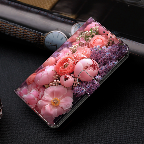 Patterned Wallet Flip Case Cover for Huawei Y5 Lite Y9 Prime Y7a P Smart 2021 Z - Picture 9 of 32