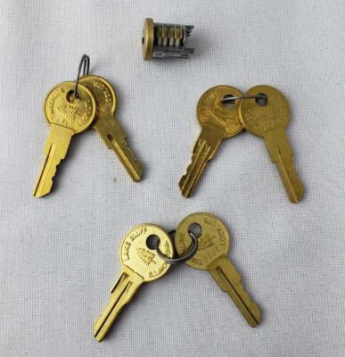 = Ekstrom Industries Timberline Lock LP-200 Lock Plug Old Eng Key 171TA