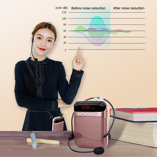 Mini Bluetooth Audio Speaker Megaphone Voice Amplifier Loudspeaker with Mic - Picture 9 of 25