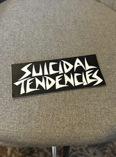 SUICIDAL TENDENCIES 7.5″ Bumper Sticker Decal Rock Roll