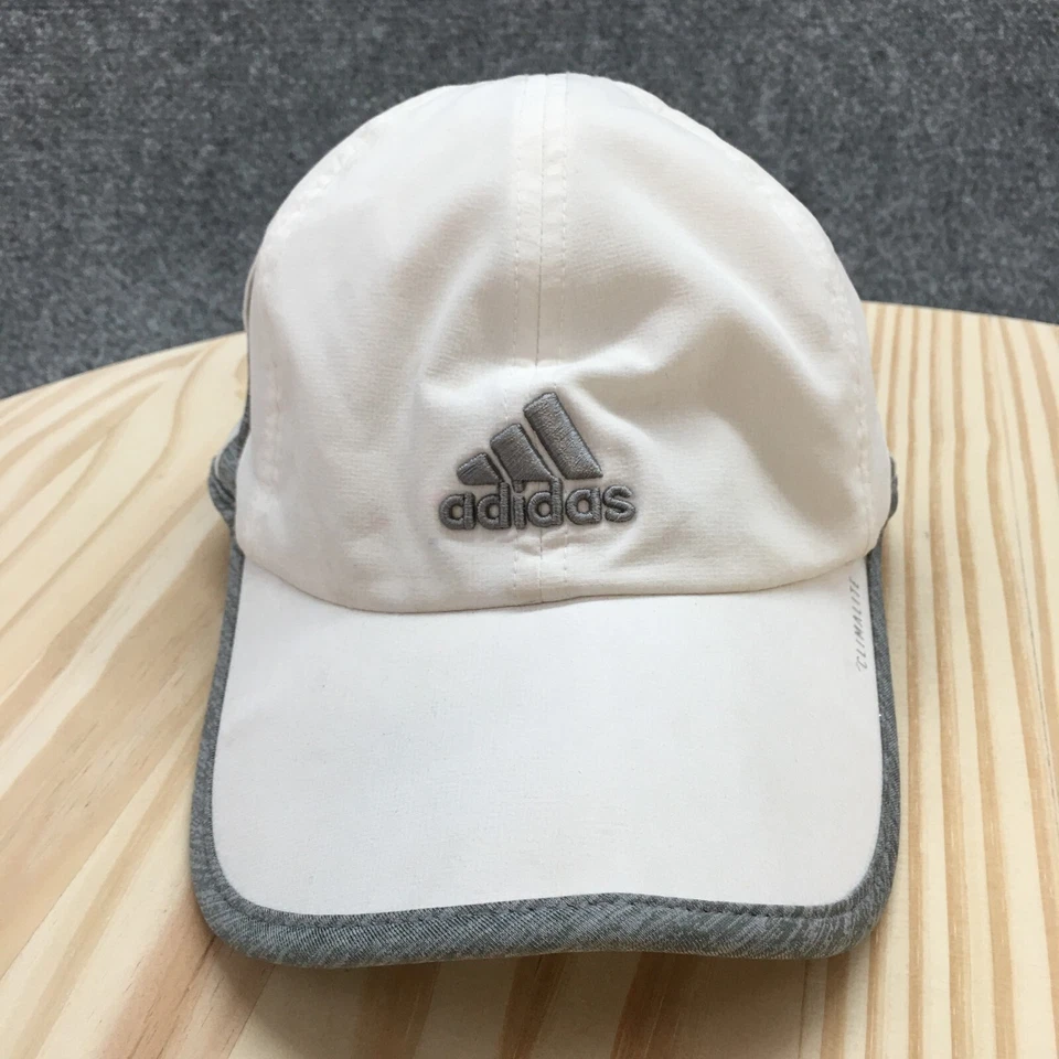 Adidas Climalite Baseball Hat Womens White One Size Curved Brim Embroidered Logo - Image 2 of 4