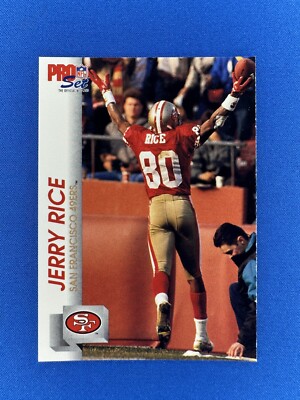 1992 Pro Set #651 Jerry Rice 49ers HOF WR