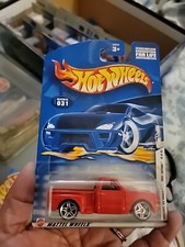 2002 Hot Wheels 31 First Editions 19/42 CUSTOM '69 CHEVY Red w/Chrome Pr5 Spoke