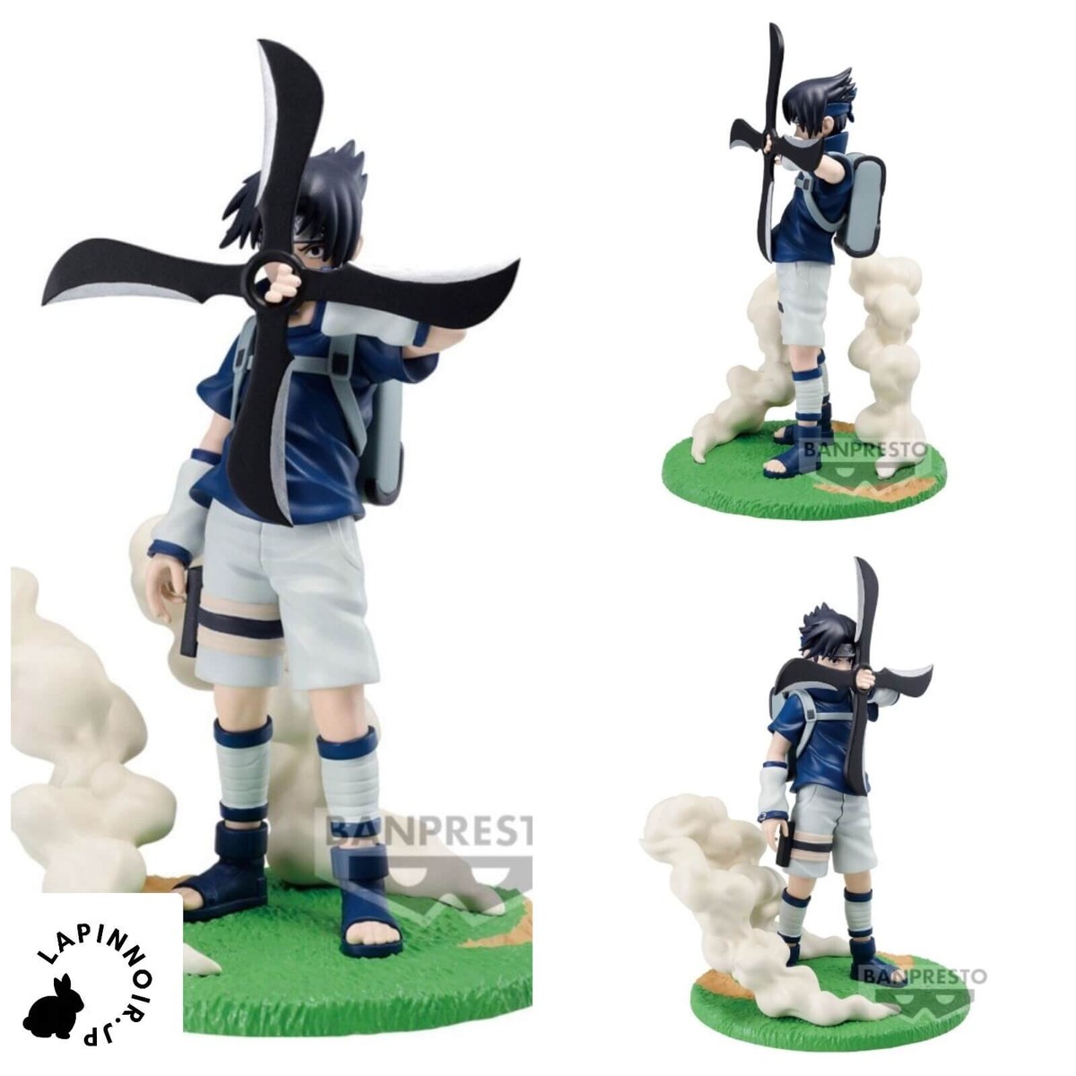 Figurines Sasuke Uchiha – Naruto – Produits officiels du Japon