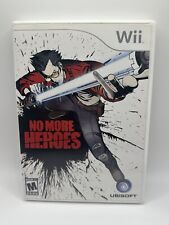 No More Heroes 1 Ubisoft Nintendo Wii COMPLETE With Manual