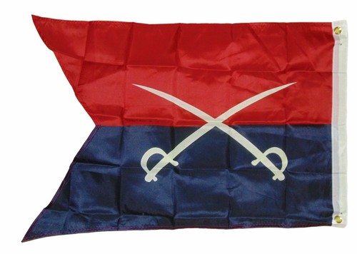 General G.a. Bandera Custer Caballería Guidon Bandera 2 X 3 Pies Nuevo Poliéster 100D - Imagen 2 de 3