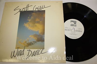 Scott Cossu - Wind Dance (1981) LP (VG) 12''