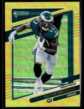 2021 Panini Donruss Travis Fulgham Press Proof Premium #110 Philadelphia Eagles