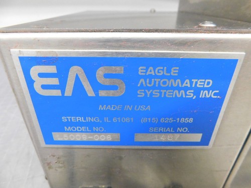 EAS EAGLE AUTOMATED SYSTEMS L5009-006 LABEL WINDING FEEDER MACHINE. M4982 - Picture 4 of 4