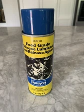 Sprayon 210 Food Grade Silicone Lubricant 16 Ounce 3/4 Full Vintage