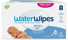 WaterWipes Sensitive Unscented Hypoallergenic Baby Wipes 720 Count NEW EXPEDITED