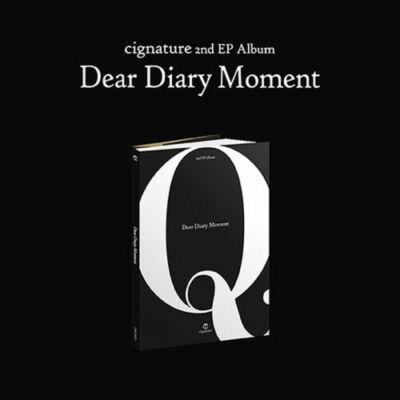 CIGNATURE DEAR DIARY MOMENT 2nd EP Album QUESTION CD+Fotobuch+3Karte+Fold Poster