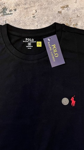 Polo Ralph Lauren Herren Kurzarmshirt Schwarz – Größe S - Bild 3 von 8