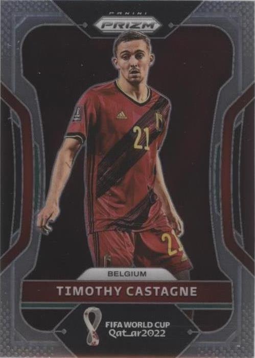 2022 Panini Prizm World Cup Qatar Timothy Castagne #23 - 1 of 1