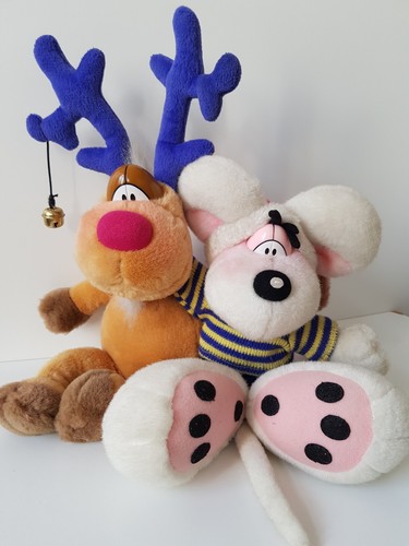 Diddl mit Elch Plüschtier Kuscheltier Rentier Stofftier - Bild 3 von 9