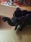 1920's Co-Operative Flint Black Glass Elephant Container Box As Is Estate #JJ16 — photo 3