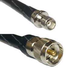 RFC400 TNC FEMALE to PL259 UHF Male Coaxial RF Cable USA-Ship Lot