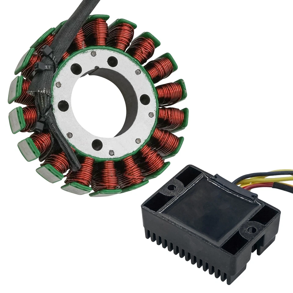 Estator y regulador rectificador para Polaris Sportsman 400 HO 4X4 2008-2010 Foto 4 de 4