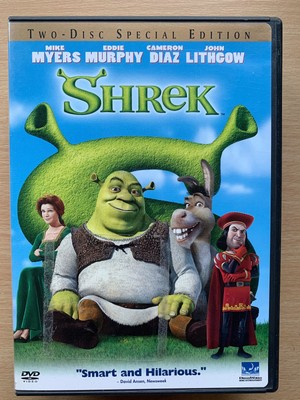 Shrek 01 Olriginal Dreamworks Animated Classic 2 Disc Us R1 Dvd Ebay