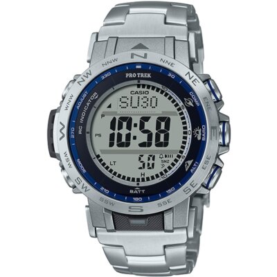 CASIO PRO TREK PRW-31YT-7JF Solar Atomic Radio Titanium Band Digital  Watch JPN