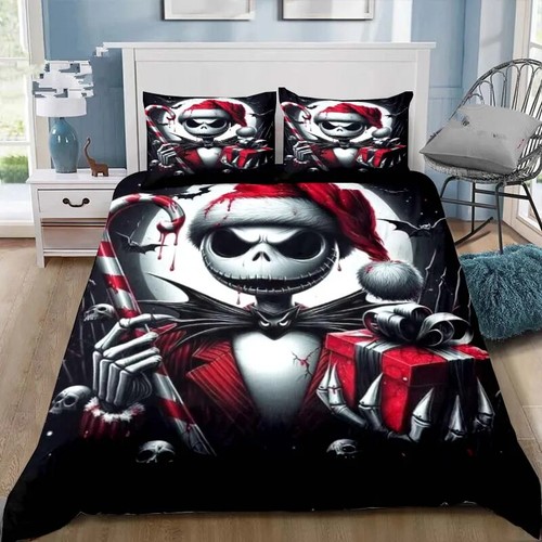 The Nightmare Before Christmas Bettwäsche Jack Skellington Kissenbezug Quiltbezug - Bild 32 von 43