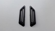 BLACK Power Vents Bonnet Side Wing fits FORD (BV1B) Gift Idea