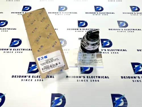 Eaton 10250T46KB 4 POSITION SELECTOR SWITCH 1NO/1NC CONTACTS