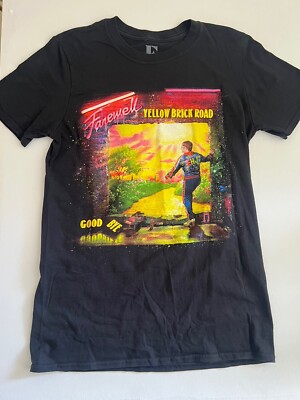 Elton John Farewell Yellow Brick Road Concert Tour 2019-20 T-Shirt. Size S