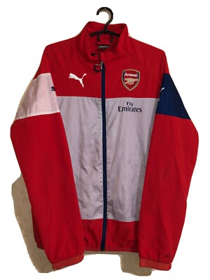 ウェア England Arsenal FC naylon jacket xs PUMA RARE ARSENAL LONDON FOOTBALL TRAINING JACKET SIZE S PUMA | eBay