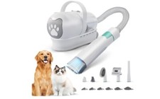 Pet Grooming Vacuum Kit for Dogs Cats Uproot Cleaner Hair Remover Professional