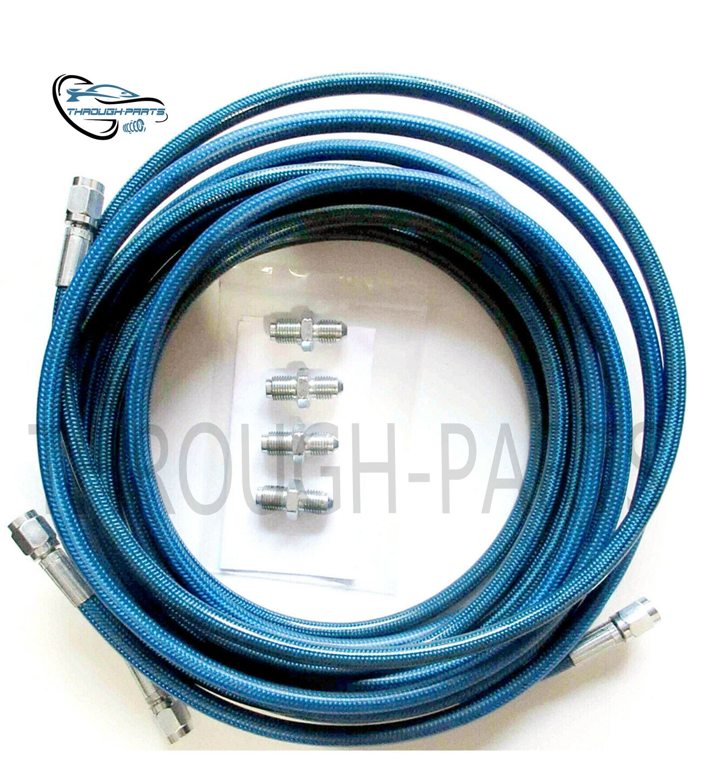 For 9600 Honda Civic EK, Stainless Rear Flexible Brake Lines