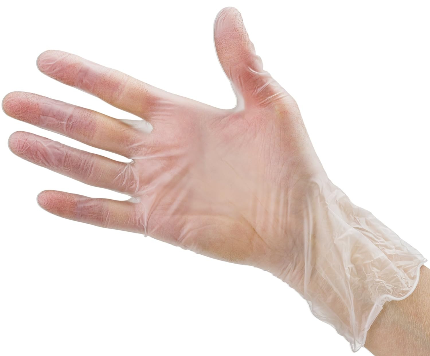 Disposable Vinyl Gloves Large Size | Heavy Duty | Non Sterile | Powder Free | La