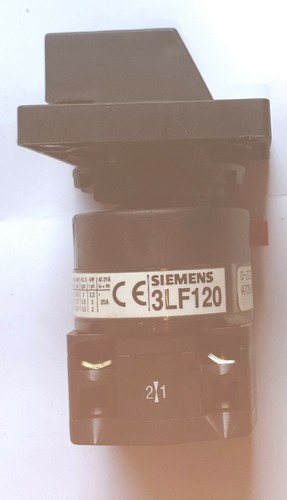 Schalter für Schaltschrankeinbau, Ein – Aus, Fabrikat Siemens - Bild 2 von 5