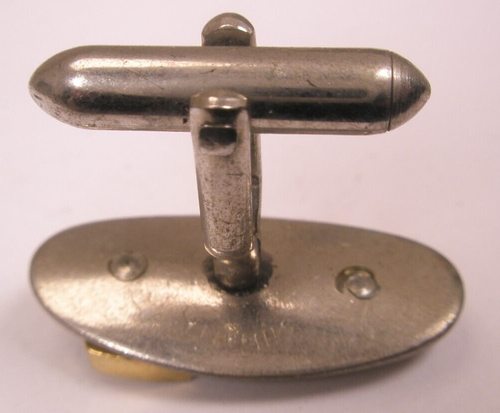 RAY Monogram Initials SWANK SINGLE Vintage Cuff Link replace lost/broken zj37 - Picture 5 of 5
