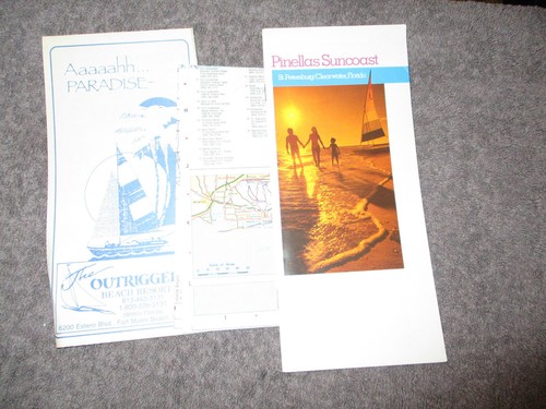 Vintage FLORIDA Travel Lot -Maps & Pamphlets - St Petersburg, Orlando, Maps + - Picture 15 of 17