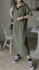 JaVa Medium Army Green Dress