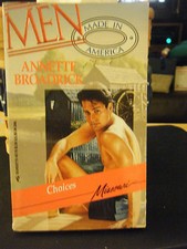 Men Made in America - Missouri: Choices by Annette Broadrick (1994, Paperback)