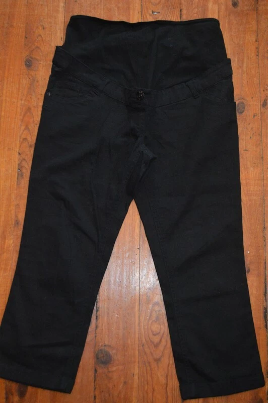 Pantacourt Noir grossesse Taille 38 Kiabi - Photo 1/1