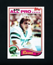 Joe Klecko 1982 Topps All-Pro (HOF) NY Jets #171 NM-MT