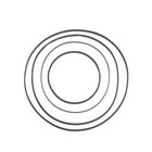 3Pcs Rubber Belt for Sanyo M-9990 M-9994 M-9994K Radio Tape Recorder Accessory